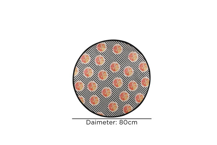 Mijölnir Tranche Circle Djt 80 Alfombrilla de Baño Multicolor Mijölnir Tranche Circle Djt 80 Alfombrilla de Baño Multicolor